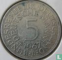 Allemagne 5 mark 1967 (D) - Image 1