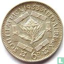 Afrique du Sud 6 pence 1933 - Image 1