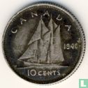 Canada 10 cents 1940 - Image 1