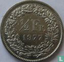 Zwitserland ½ franc 1977 - Afbeelding 1
