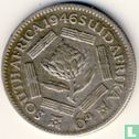 Afrique du Sud 6 pence 1946 - Image 1