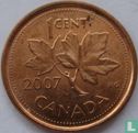 Canada 1 cent 2007 (staal bekleed met koper) - Afbeelding 1
