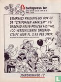 Het officiële Oor programmablad Stripdagen Haarlem 1992 15-16-17 mei  - Image 2