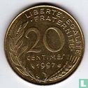 Frankrijk 20 centimes 1997 - Afbeelding 1