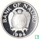 Nauru 10 dollars 1994 (PROOF) "Football World Cup in USA" - Image 1