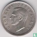 Zuid-Afrika 5 shillings 1952 "300th anniversary Founding of Capetown" - Afbeelding 2
