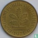 Duitsland 10 pfennig 1971 (F) - Afbeelding 1