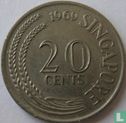 Singapore 20 cents 1969 - Image 1