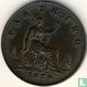 Verenigd Koninkrijk 1 farthing 1879 (kleine 9) - Afbeelding 1