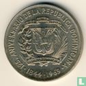 Dominikanische Republik 1 Peso 1969 "125th anniversary of the Dominican Republic" - Bild 2