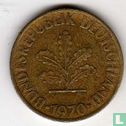 Duitsland 10 pfennig 1970 (J) - Afbeelding 1