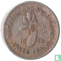Rhodesië en Nyasaland 3 pence 1956 - Afbeelding 1
