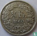Zwitserland ½ franc 1960 - Afbeelding 1