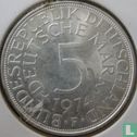 Germany 5 mark 1974 (F) - Image 1