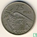 Spanje 25 pesetas 1957 (58) - Afbeelding 1