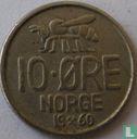 Norvège 10 øre 1960 - Image 1
