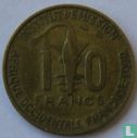 Afrique occidentale française 10 francs 1957 - Image 2