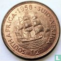 Afrique du Sud ½ penny 1958 - Image 1