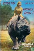 Rijdend op een rhinos rug! - Afbeelding 1