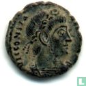 Römisches Kaiserreich Rom des Kaisers Konstantin II. AE4 Kleinfollis 337-340 - Bild 2