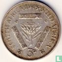 Afrique du Sud 3 pence 1945 - Image 1