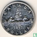 Canada 1 dollar 1957 - Image 1