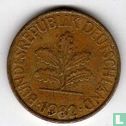 Duitsland 10 pfennig 1982 (J) - Afbeelding 1