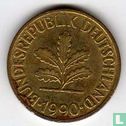 Duitsland 10 pfennig 1990 (D) - Afbeelding 1