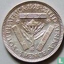 Zuid-Afrika 3 pence 1925 (bloem) - Afbeelding 1