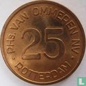 Boordgeld 25 cent 1964 van Ommeren - Image 1