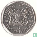 Kenya 5 shillings 1994 - Image 1