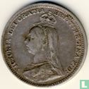 Royaume-Uni 3 pence 1891 - Image 2