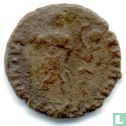 Romeinse Keizerrijk Constantinopolis AE3 van Keizer Honorius 395-401 - Afbeelding 1