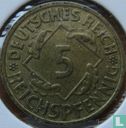 Empire allemand 5 reichspfennig 1936 (F) - Image 2