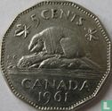 Canada 5 cents 1961 - Afbeelding 1