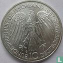 Allemagne 10 mark 1987 "30th anniversary of the Treaty of Rome" - Image 1