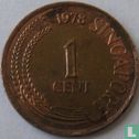 Singapore 1 cent 1978 - Afbeelding 1