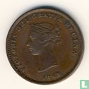 New Brunswick ½ Penny 1843 - Bild 1