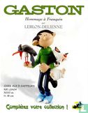 Gaston + Hommage à Franquin par Leblon-Delienne - Afbeelding 1