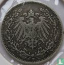 Duitse Rijk ½ mark 1906 (D) - Afbeelding 2