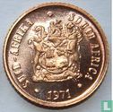 Zuid-Afrika 1 cent 1971 - Afbeelding 1