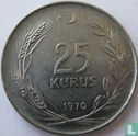 Turkije 25 kurus 1970 - Afbeelding 1