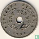 Zuid-Rhodesië 1 penny 1939 - Afbeelding 1