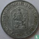 Tchécoslovaquie 10 haleru 1967 - Image 1
