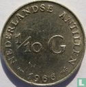 Netherlands Antilles 1/10 gulden 1966 (fish without star) - Image 1