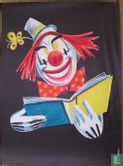 Lezende clown - Image 1