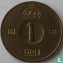 Sweden 1 öre 1955 - Image 1