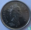 Canada 10 cents 2002 "50th anniversary Accession of Queen Elizabeth II" - Afbeelding 1