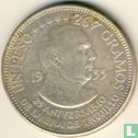 Dominicaanse Republiek 1 peso 1955 "25th annivesary of The Trujillo era" - Afbeelding 1