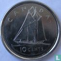 Canada 10 cents 2002 "50th anniversary Accession of Queen Elizabeth II" - Afbeelding 2